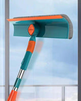2-in-1 Telescopic Window Cleaner & Wall Mop – Rotatable Head, Extendable to 145cm- Furaha Finds Kenya