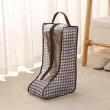 4Piece Boot/Shoe Storage Bag Set Hangable & Dustproof with Zipper Travel Essentials Shoe Bags