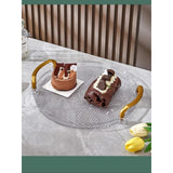 4in1 Acrylic Transparent Trays Set Large, Medium, Small & Smallest (35cm, 30cm, 25cm, 20cm) Multipurpose Serving Trays