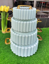 4pcs Luxurious Insulated Hotpot Set 1L,1.5L,2.5L and3L, Keeps Food Hot & Fresh for 6 Hours
