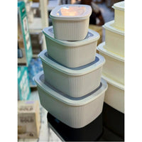 4pcs Multipurpose Storage Containers – Leak Proof and Microwave Safe Food containers Food Storage Containers