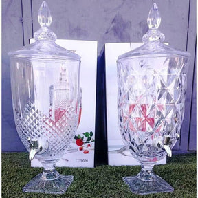 5 Ltrs Glass Juice Dispenser | Elegant and Durable | Ideal for Home and Events Kitchen Gadgets Juicers