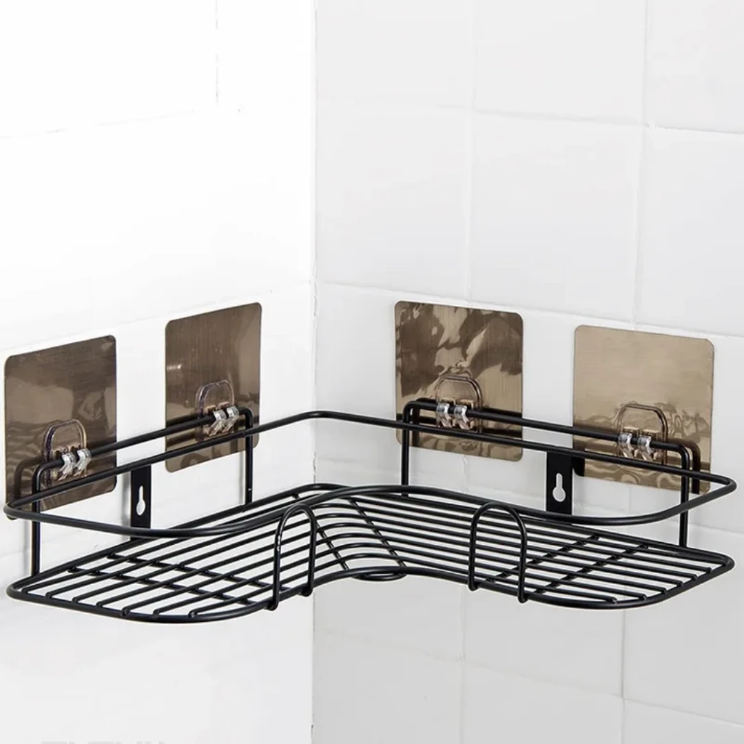 5 Pcs Heavy Duty Adhesive Wall Hooks & Shelf Stickers Hangers & Hooks Utility Hooks