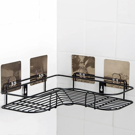 5 Pcs Heavy Duty Adhesive Wall Hooks & Shelf Stickers Hangers & Hooks Utility Hooks
