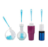 5 Piece Long Handle Cleaning Brush Set – Ideal for Baby Bottles, Pipes, Sports Bottles, and Glass Tubes