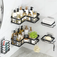 5 Piece Triangular Shower Caddy Shelf/Bathroom Organizer Bathroom organiser Shower Caddies