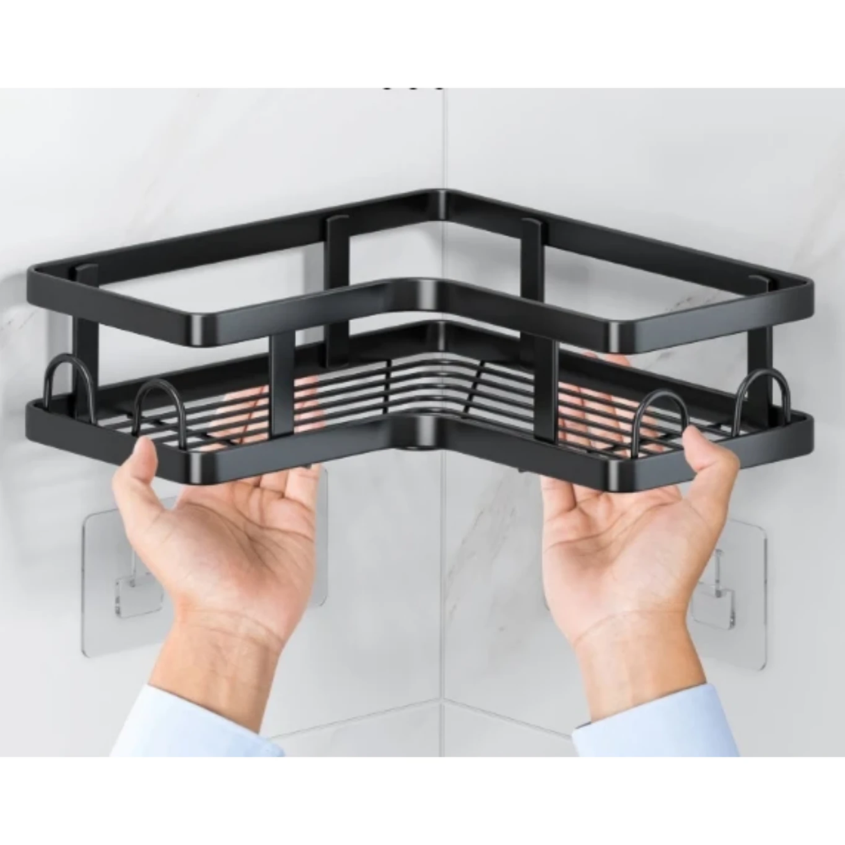 5 Piece Triangular Shower Caddy Shelf/Bathroom Organizer Bathroom organiser Shower Caddies