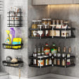 5 Piece Triangular Shower Caddy Shelf/Bathroom Organizer Bathroom organiser Shower Caddies
