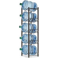 5 Tier Water Bottle Holder Rack Space Saving Storage for Bottled Water Kitchen Racks Racks