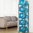5 Tier Water Bottle Holder Rack Space Saving Storage for Bottled Water Kitchen Racks Racks