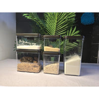 5 in 1 Airtight Cereal and Food Storage Containers with Air Pump Lids Food containers Food Storage Containers