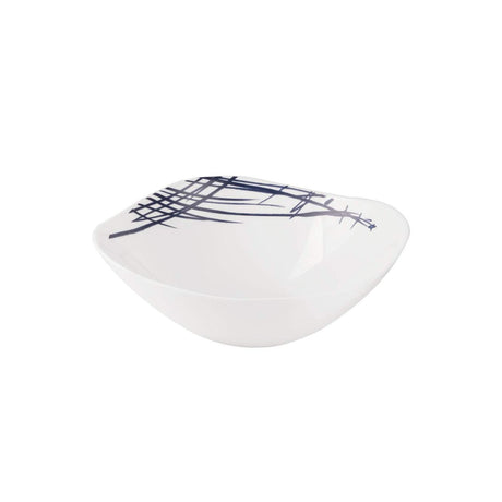 Signature 24-Piece 8" Quadra Square Serving Bowls | Belladonna Design | Elegant 200mm Serving Set- Furaha Finds Kenya