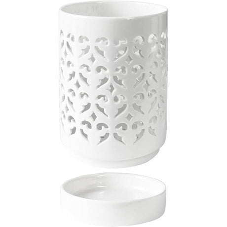 Ceramic Cutlery Holder with Drainer Simple Classy and Elegant Design- Furaha Finds Kenya