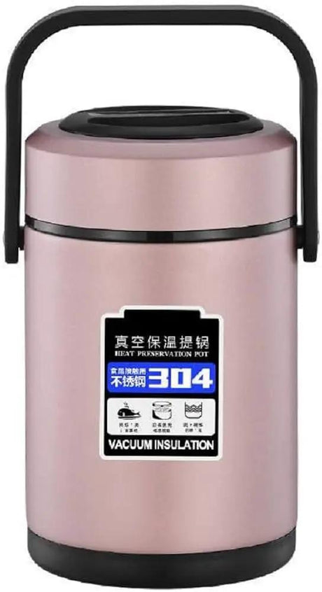1.7L Vacuum Thermal Lunch Box Food Flask Kitchenware Thermoses