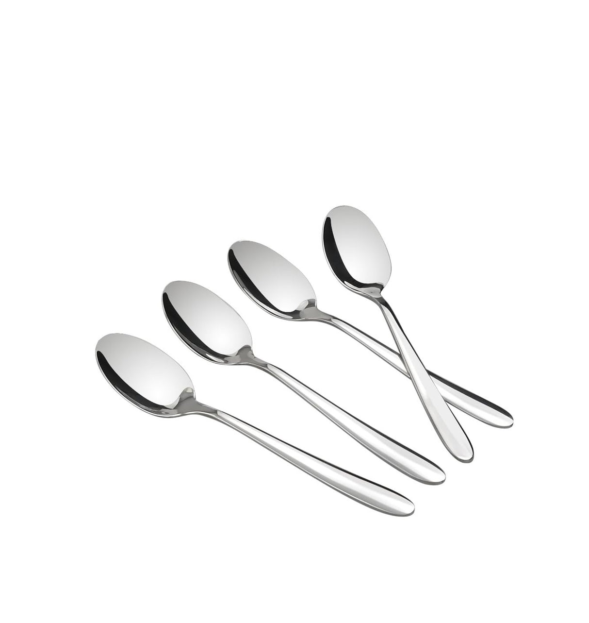 Furaha Finds 6-Piece Heavy Gauge Stainless Steel Table Spoons Set 