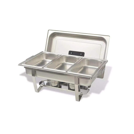 9 Ltr Triple Chafing Dishes SG 433/3 | Stainless Steel Buffet Server with 3 Pans for Catering and Events- Furaha Finds Kenya
