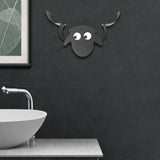 Sheep Decorative Toilet Paper Holder – Wall-Mounted Tissue Storage Rack for Bathroom (Holds Up to 7 Rolls)