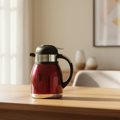 TSC-FP 12 SP Premium Vacuum Flask 1.2L Stainless Steel Unbreakable Kitchen & Dining Thermoses