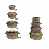 MILTON INSIGNIA Premium Designer Hotpot 4 Piece Set 500ml 1000ml 1500ml 2500ml Kitchen & Dining Serving Platters