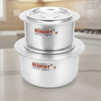 REDBERRY Premium Aluminium Sufurias 8 Piece Set 12cm to 19cm Extra Heavy Duty Kitchen & Dining Casserole Dishes