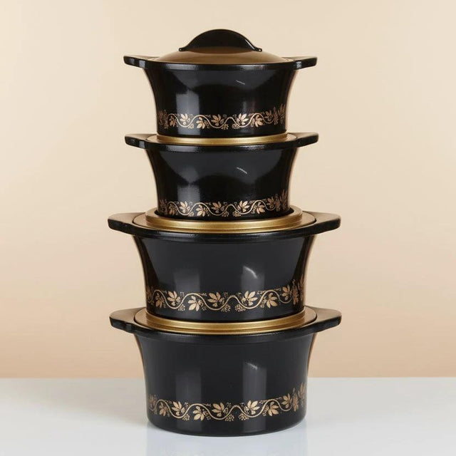 REDBERRY HOT MEAL Premium Hotpot 4 Piece Set 1000ml 1500ml 2200ml 3000ml Kitchen & Dining Serving Platters