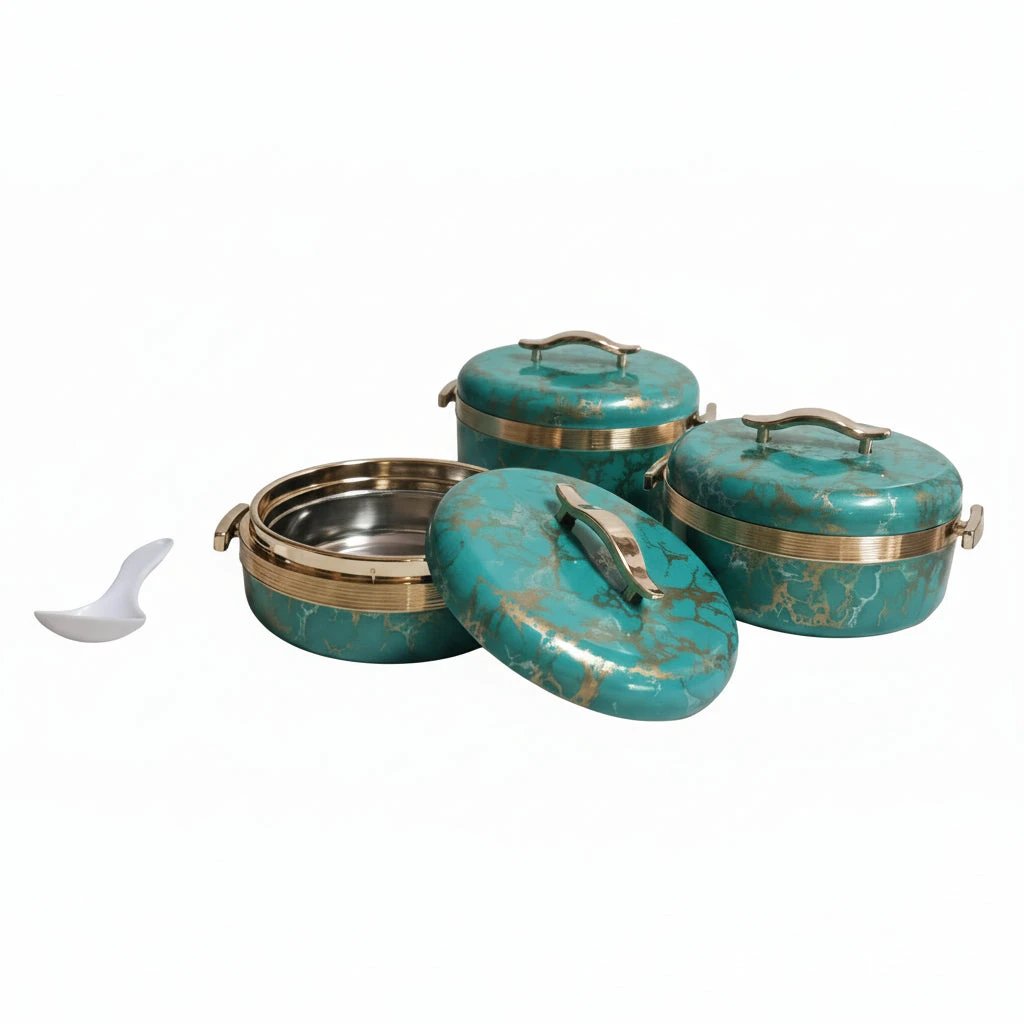 REDBERRY ALIXIR Premium Designer Hotpot 3 Piece Set 2000ml 2500ml 3000ml Kitchen & Dining Thermoses