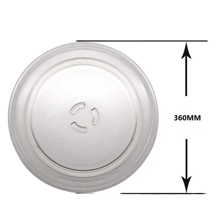 Glass Microwave Turntable Tray 24.5 cm- Furaha Finds Kenya