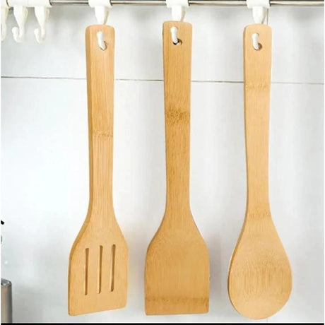 5in1 Bamboo Mwiko Set | Eco-Friendly Cooking Utensils | Versatile Kitchen Tools Utensils Kitchen Utensil Sets