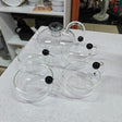 5pcs Heat Resistant Glass Tea Set with Kettle and Infuser