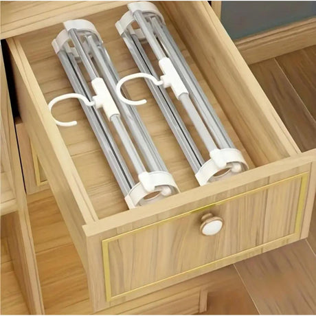 6 Layer Aluminum Tube Trouser/Pants Hanger Space Saving Closet Organizer 45cm x 35cm