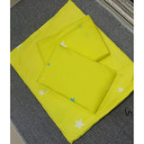 6 Piece Cotton Bedsheet Set 7x8 Size with 4 Pillowcases Soft & Breathable