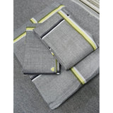 6 Piece Cotton Bedsheet Set 7x8 Size with 4 Pillowcases Soft & Breathable