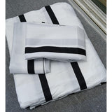 6 Piece Cotton Bedsheet Set 7x8 Size with 4 Pillowcases Soft & Breathable