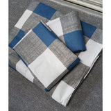 6 Piece Cotton Bedsheet Set 7x8 Size with 4 Pillowcases Soft & Breathable