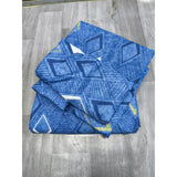 6 Piece Cotton Bedsheet Set 7x8 Size with 4 Pillowcases Soft & Breathable