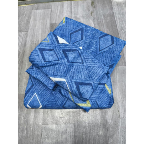 6 Piece Cotton Bedsheet Set 7x8 Size with 4 Pillowcases Soft & Breathable