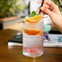 6 Piece Embossed Water/Juice Glass Set tableware Drinkware Sets