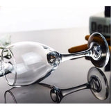 6 Piece Wine Glasses Set | Elegant Stemmed Glasses for Red, White, and Sparkling Wine