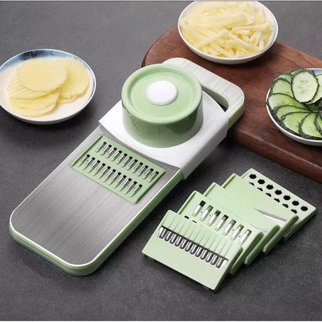6 in 1 Vegetable Slicer High Quality Sleek Unique and Portable Kitchen Tool