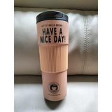 600ml Have A Nice Day Stainless Steel Thermocup