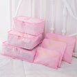 6pcs Luggage Travel Organizers for Suitcase – Heavy Duty Oxford with Mesh