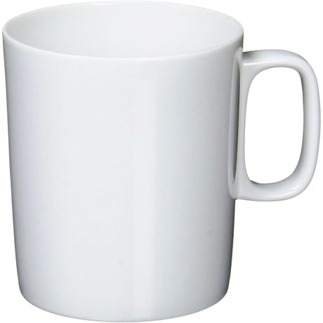 36pcs 32 cl Mugs | White Plain | Classic and Versatile | Porcelain- Furaha Finds Kenya