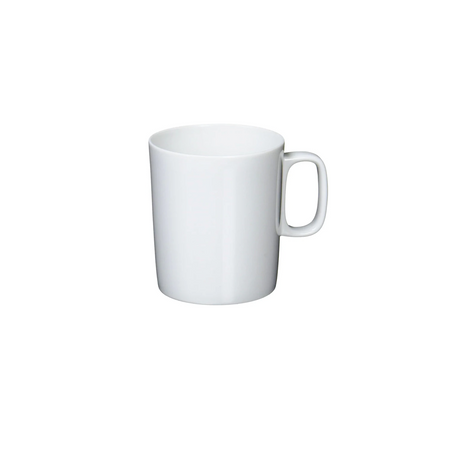 36pcs 32 cl Mugs | White Plain | Classic and Versatile | Porcelain- Furaha Finds Kenya