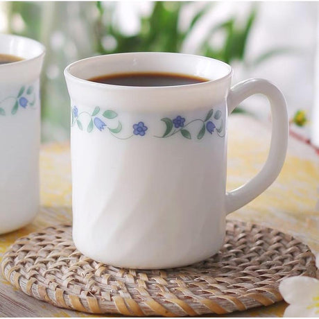36pcs 29 cl Mugs | Royal Blossom | Elegant and Floral | Porcelain- Furaha Finds Kenya