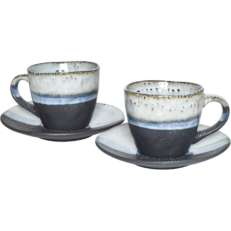Fine Porcelain Printed & Flower Series Cup & Saucer Set | 220 ML- Furaha Finds Kenya