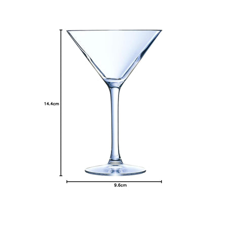 High Quality Premium 2 Piece Set Chef & Sommelier Cabernet Cocktail 21 Cl Stem Glass | Ideal For Serving Cocktails, Martinis, & Other Mixed Drinks- Furaha Finds Kenya
