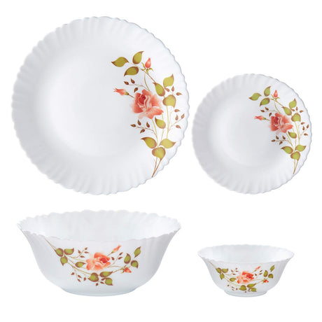 39 pcs Classique Dinner Set |Diana Design, Elegant Porcelain Dinnerware for Dining- Furaha Finds Kenya