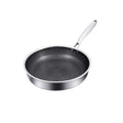 28cm Non Stick Honeycomb Stainless Steel Frying Pan | Scratch Resistant | Comfortable Handle | Oven & Induction Compatible