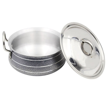 5 Piece Antique Blue Casserole Set with Lids | Stainless Steel Core | Sizes 20-28 cm | Elegant Cookware Set- Furaha Finds Kenya