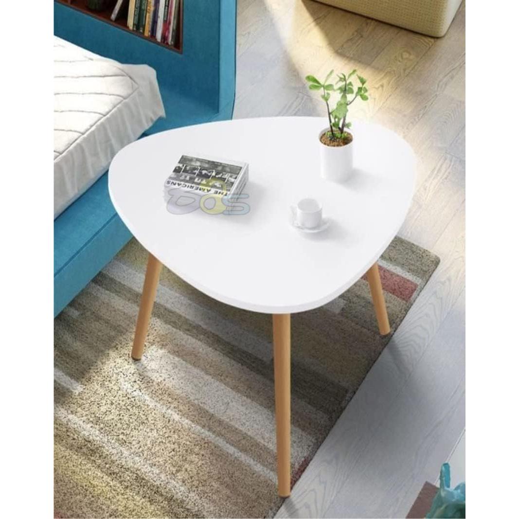 Amazing Wood Triangle Side Table